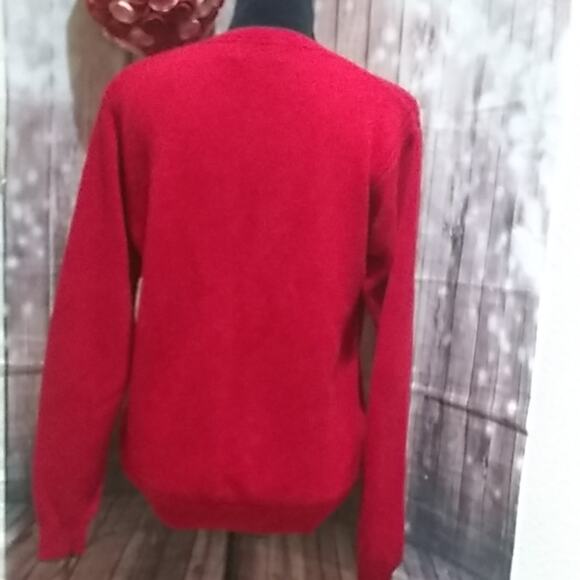 Nautica Red Crewnneck Sweater XS - Picture 4 of 7